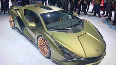 Lamborghini Sian - Frankfurt front