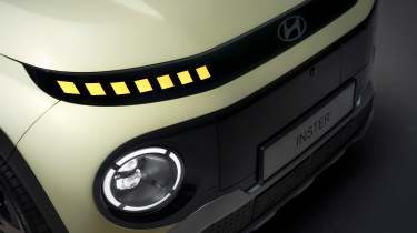 Hyundai Inster - front light detail