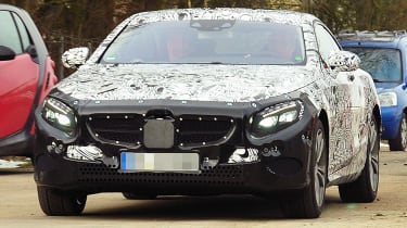 Mercedes S-Class Coupe front