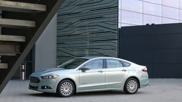 Ford Fusion Hybrid side view
