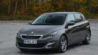 Peugeot 308 hatchback 2013 front static