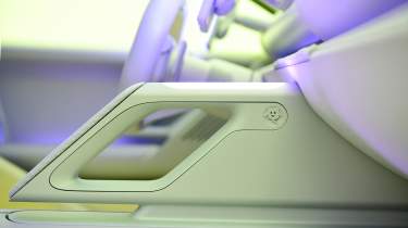 Hyundai Concept Three - interior detail