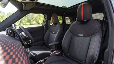 New MINI John Cooper Works Aceman - front interior, seats 