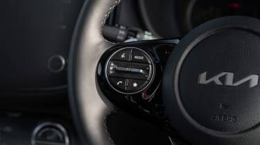 Kia Soul EV - steering wheel controls