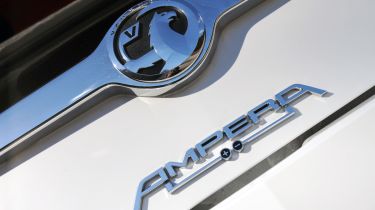 Vauxhall Amper badge