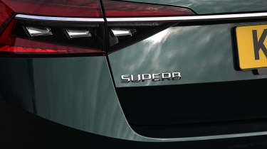 Skoda Superb Sleeper Edition - rear badge