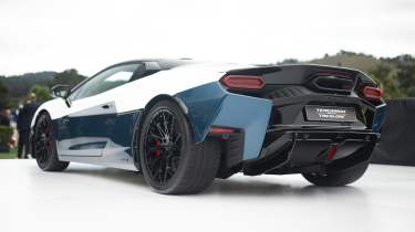 New Lamborghini Temerario Tricolore - rear 3/4 display
