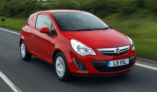 Vauxhall Corsavan front