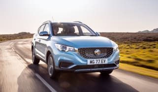 MG ZS EV front