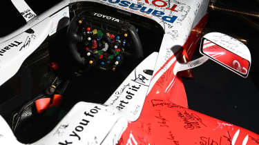 Gazoo racing - F1 cockpit signed
