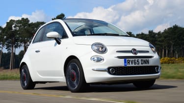 Fiat 500C 2016 - front tracking