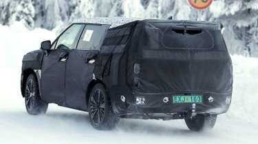 Hyundai Santa Fe Facelift - rear 3/4