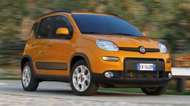 Fiat Panda Trekking front cornering