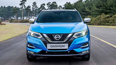 New Nissan Qashqai facelift - full front