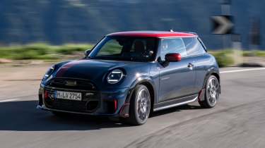 New MINI John Cooper Works accessories - front cornering