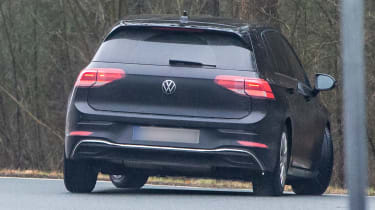 VW Golf Mk8 spies - rear