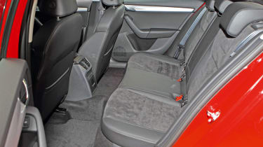 Skoda Octavia rear seats
