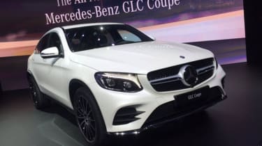 Mercedes GLC Coupe New York 2016 - front