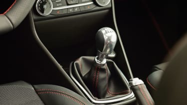 New 2017 Ford Fiesta - studio gearstick