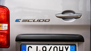 Fiat E-Scudo - rear badge
