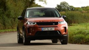 Land Rover Discovery Sport D180 first report - front action