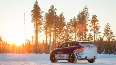 Jaguar F-Pace prototype - rear three quarter