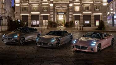 Maserati GranCabrio Folgore line-up