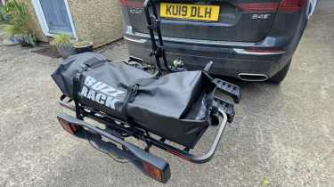 Best towbar mounted storage boxes - BuzzRack Twin 