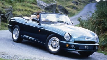 MG RV8 front