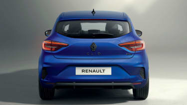 Renault Clio facelift - full rear blue