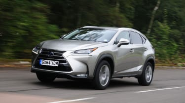 Lexus NX front driving