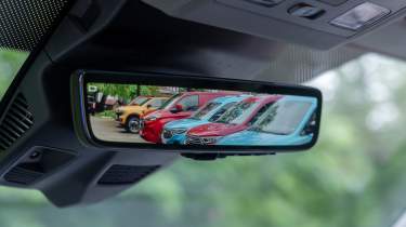 Ford E-Transit Custom - digital rear-view mirror