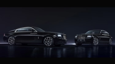 Rolls Royce Black Badge both