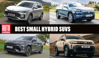 Best small hybrid SUVs - header image