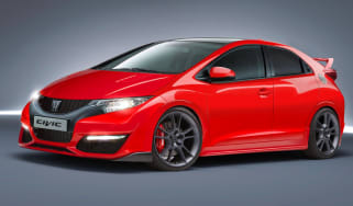 Honda Civic Type R front