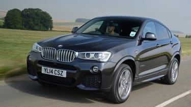 New BMW X4 2014 UK front