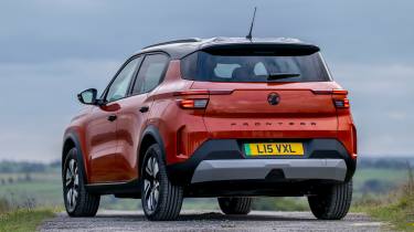 Vauxhall Frontera Electric UK - rear static