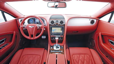 New Bentley Continental GT interior