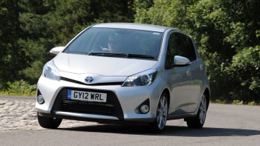 Toyota Yaris front action