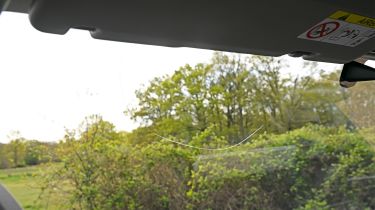 Ineos Grenadier Trialmaster long-termer - windscreen crack