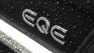 Mercedes EQE - rear &#039;EQE&#039; badge