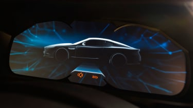 Bosch Engineering Aston Martin DB9 hybrid dials detail