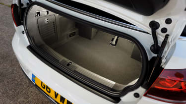 VW Golf GTI Cabriolet boot