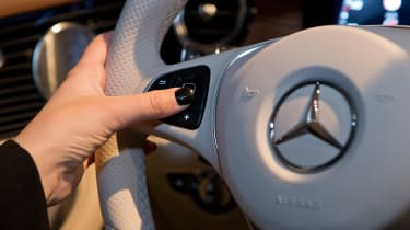 Mercedes E-Class steering wheel