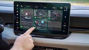 Skoda Epiq - touchscreen