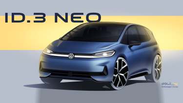 Volkswagen ID.3 Neo - front 3/4 design