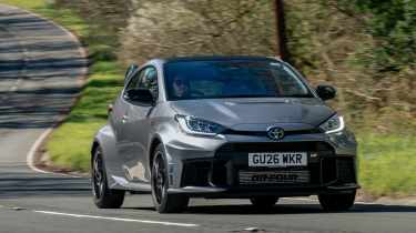 Toyota GR Yaris Aero 2026 - cornering