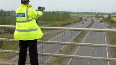 Police speed trap