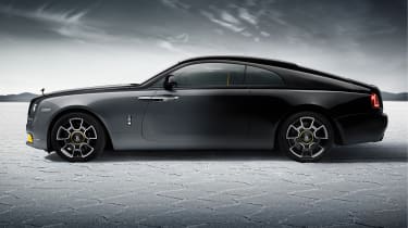 Rolls-Royce Wraith Black Arrow - side static