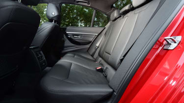 BMW 340i - back seats